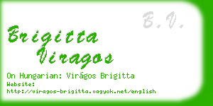 brigitta viragos business card